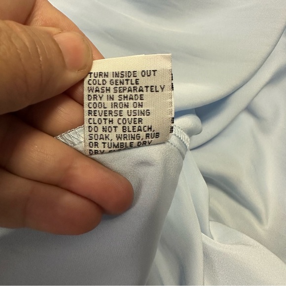 Mela Purdie Women’s Mache Single Pocket Buttoned Shirt In Bluewash  Size 12, M - Picture 15 of 16